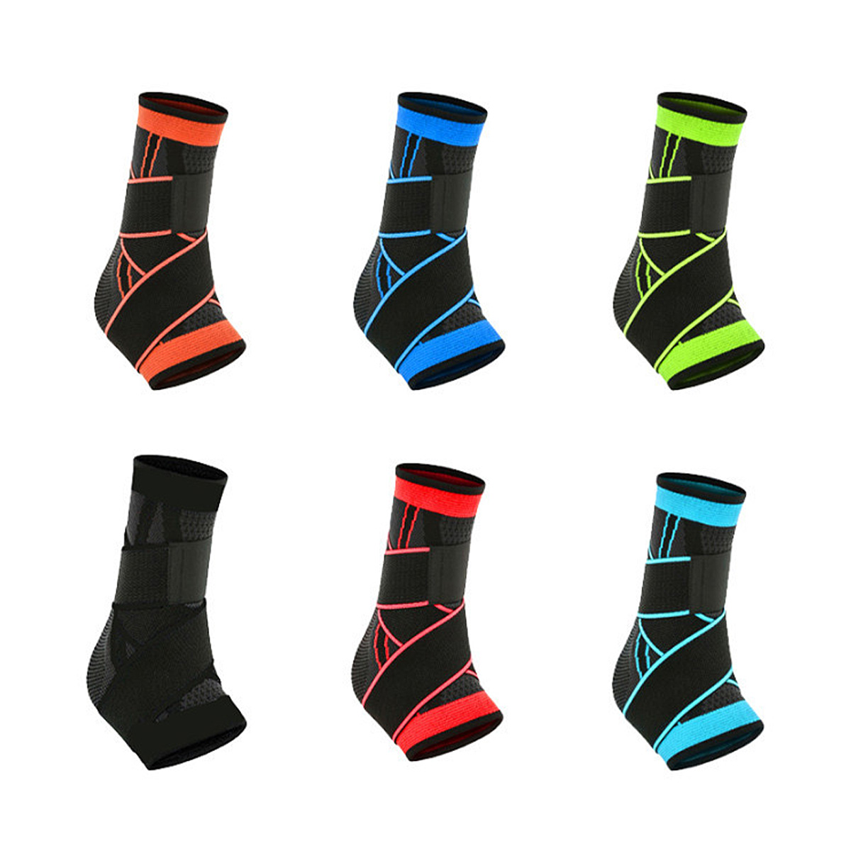 Custom Compression Ankle Sleeve-Strap Design
