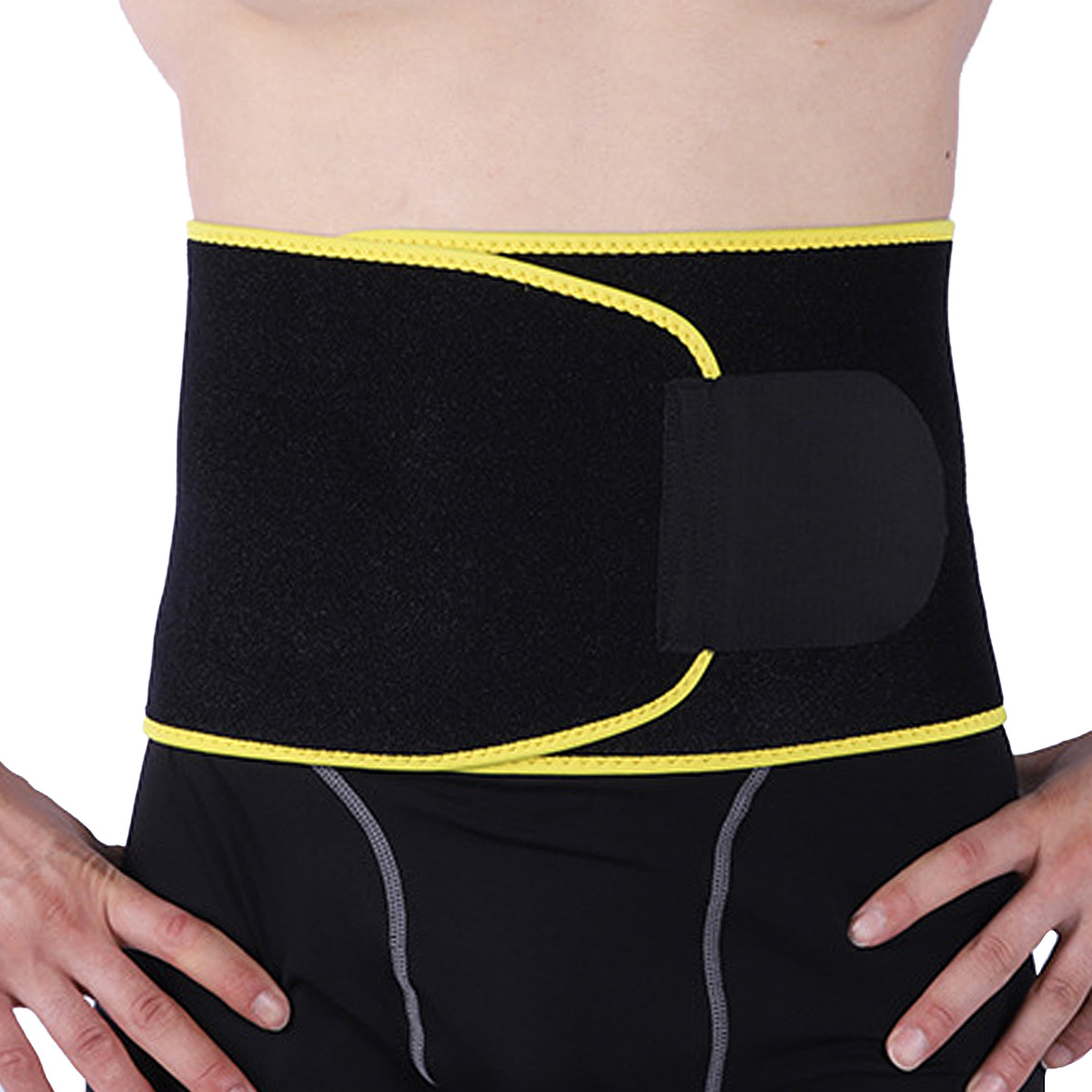 Men Women Sweat Waist Brace Belt For Bodybuilding Featured Image