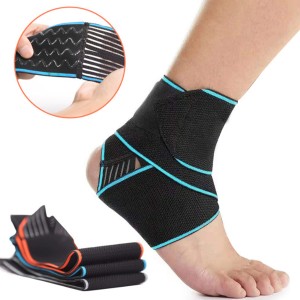 OEM China Ankle Brace For Foot Drop – Nylon Sport Ankle Wraps Support For Gym Fitness – Senyu
