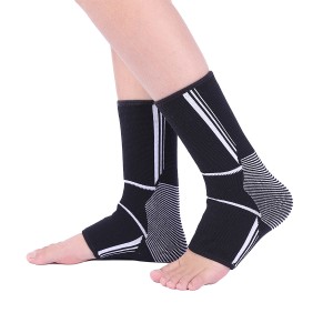 Cheap PriceList for Ankle Wrap Support - Sport Protection Compression Nylon Ankle Support Sleeve – Senyu