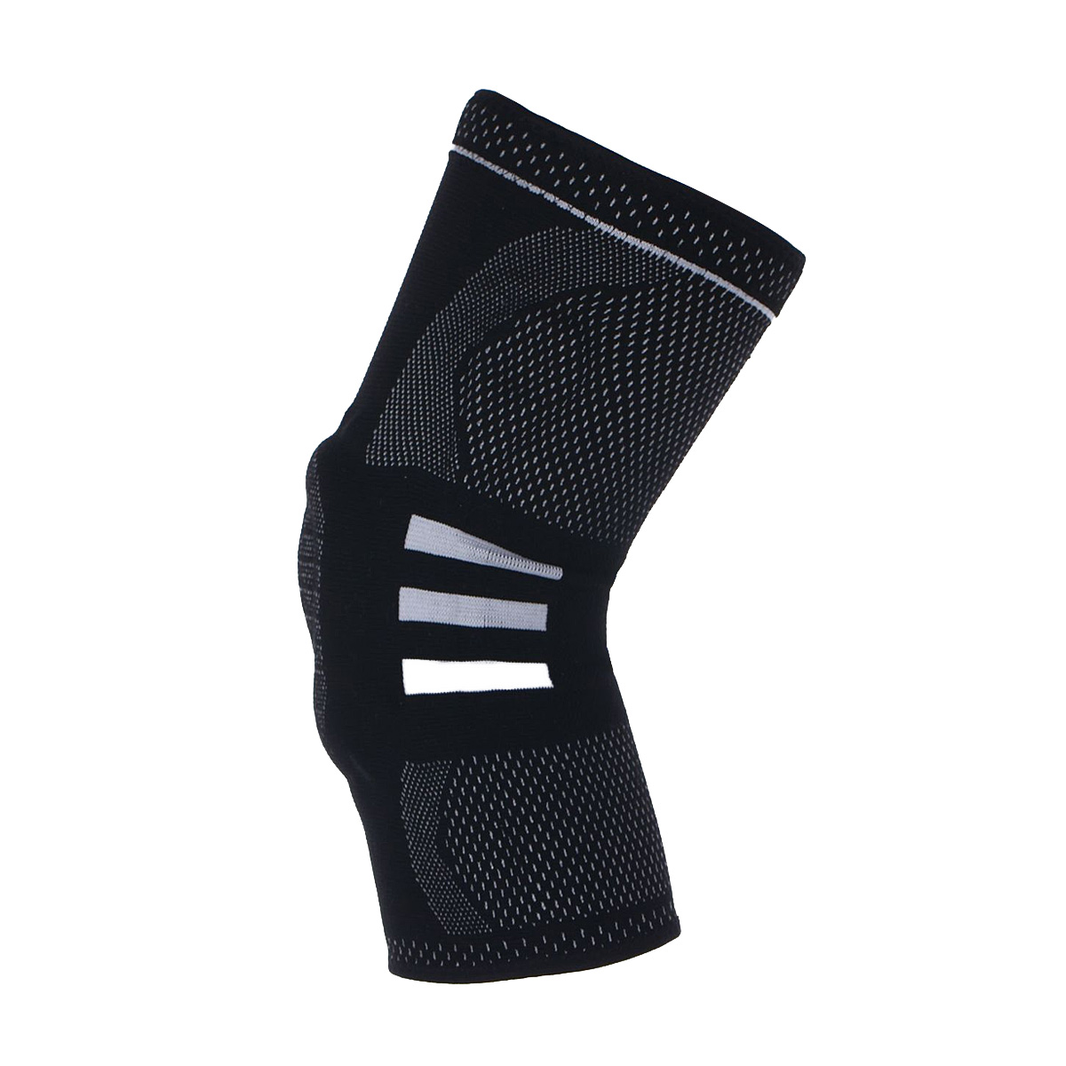 Knitted Nylon Knee Compression Sleeve With Silicone