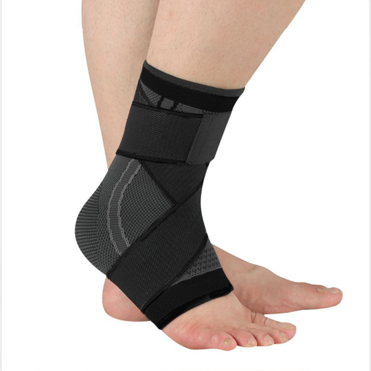 Custom Compression Ankle Sleeve-Strap Design