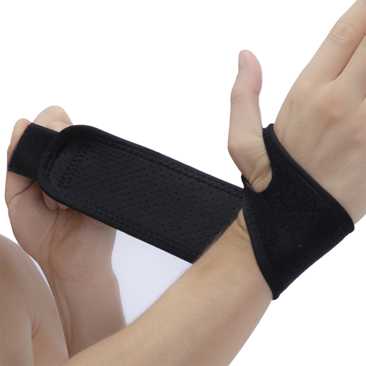 High Quality Custom Neoprene Wrist Strap With Thumb Buckle
