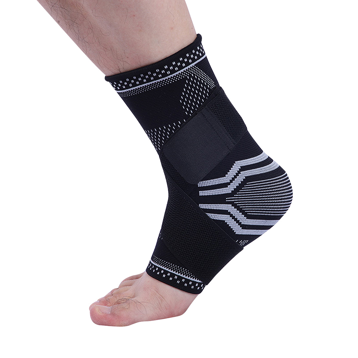 Sports Nylon Ankle Support Brace-Strap Style