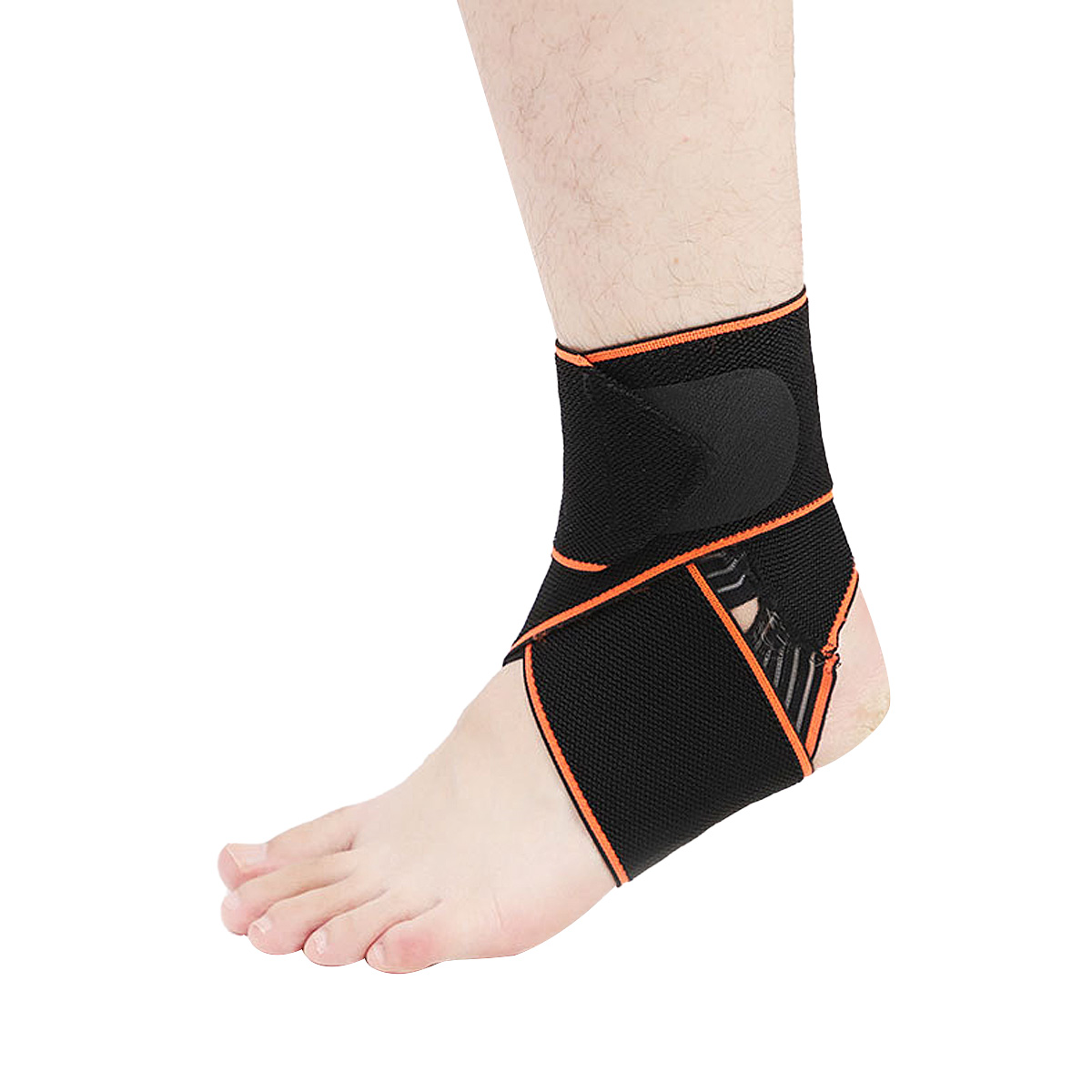 Elastic Ankle Support Wraps With Anti-slip Silicone