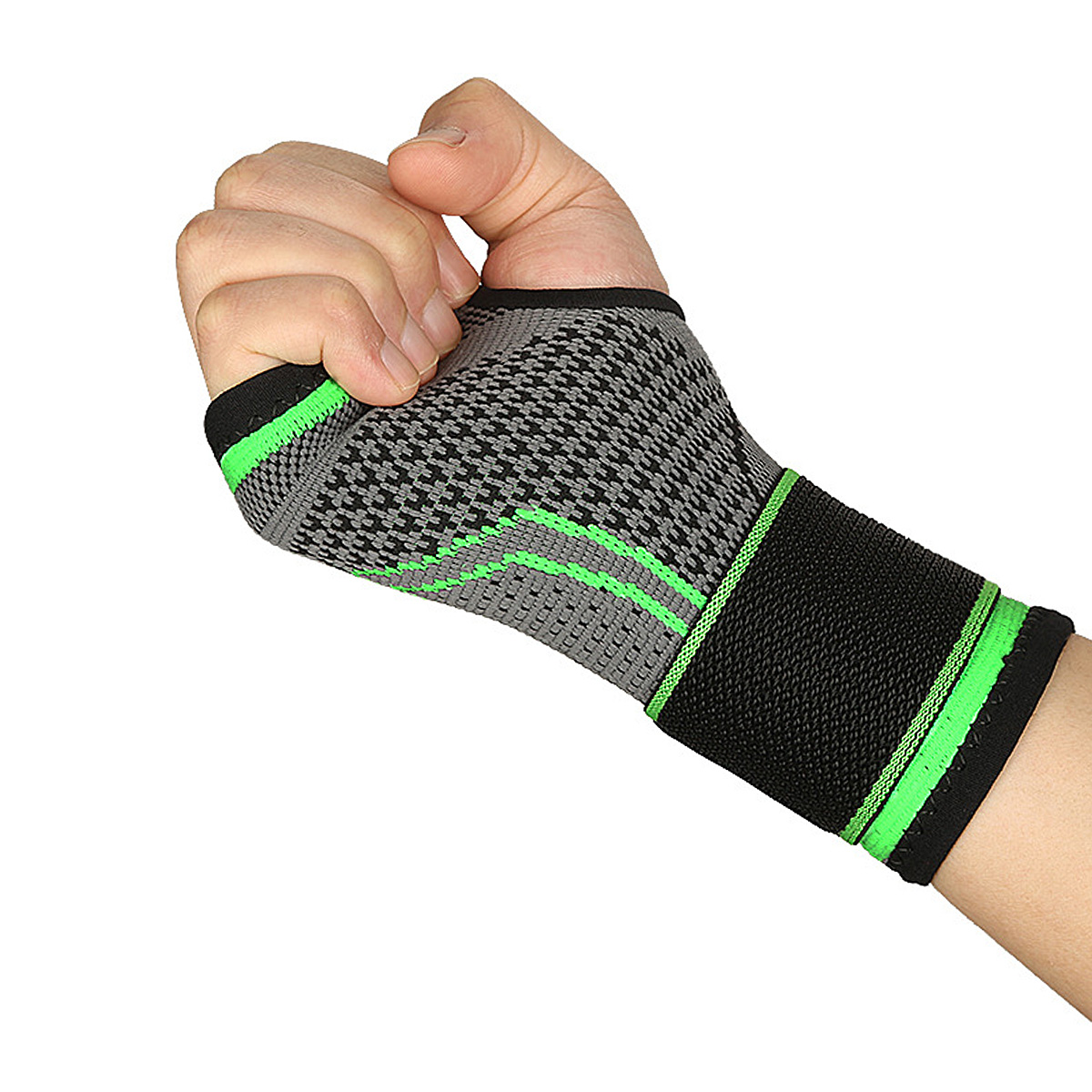 Compression Nylon Wrist Brace Strap With Palm Protection