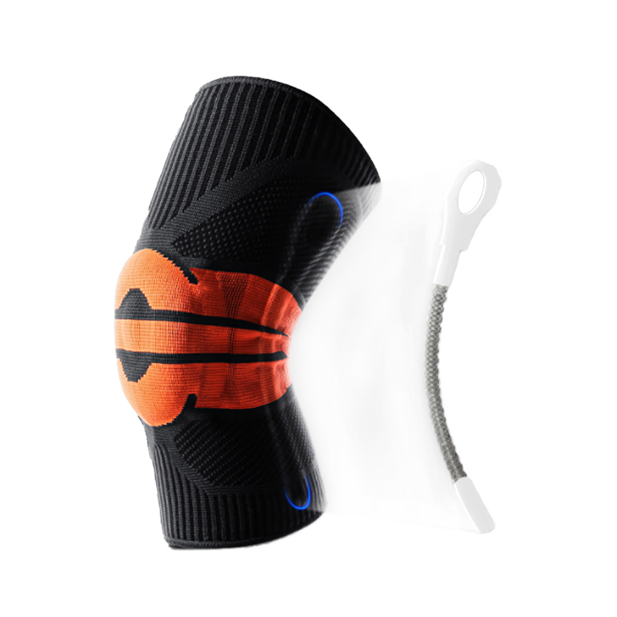 Soft Compression Protective Knee Support Sleeve With silicone