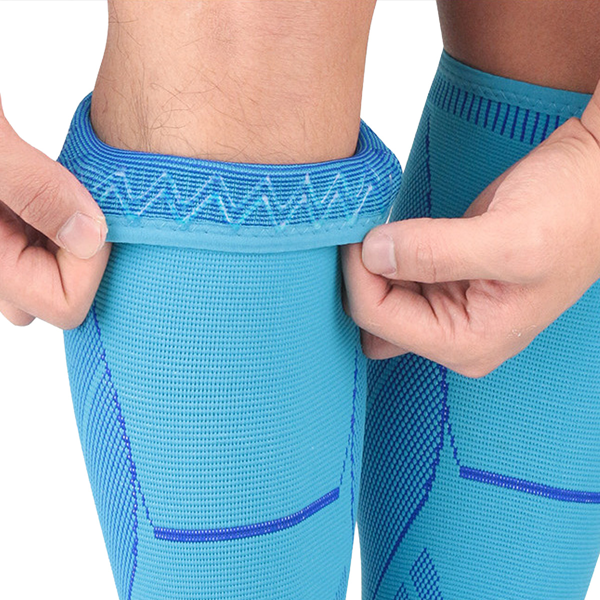 Football Sport Nylon Breathable Calf Sleeve