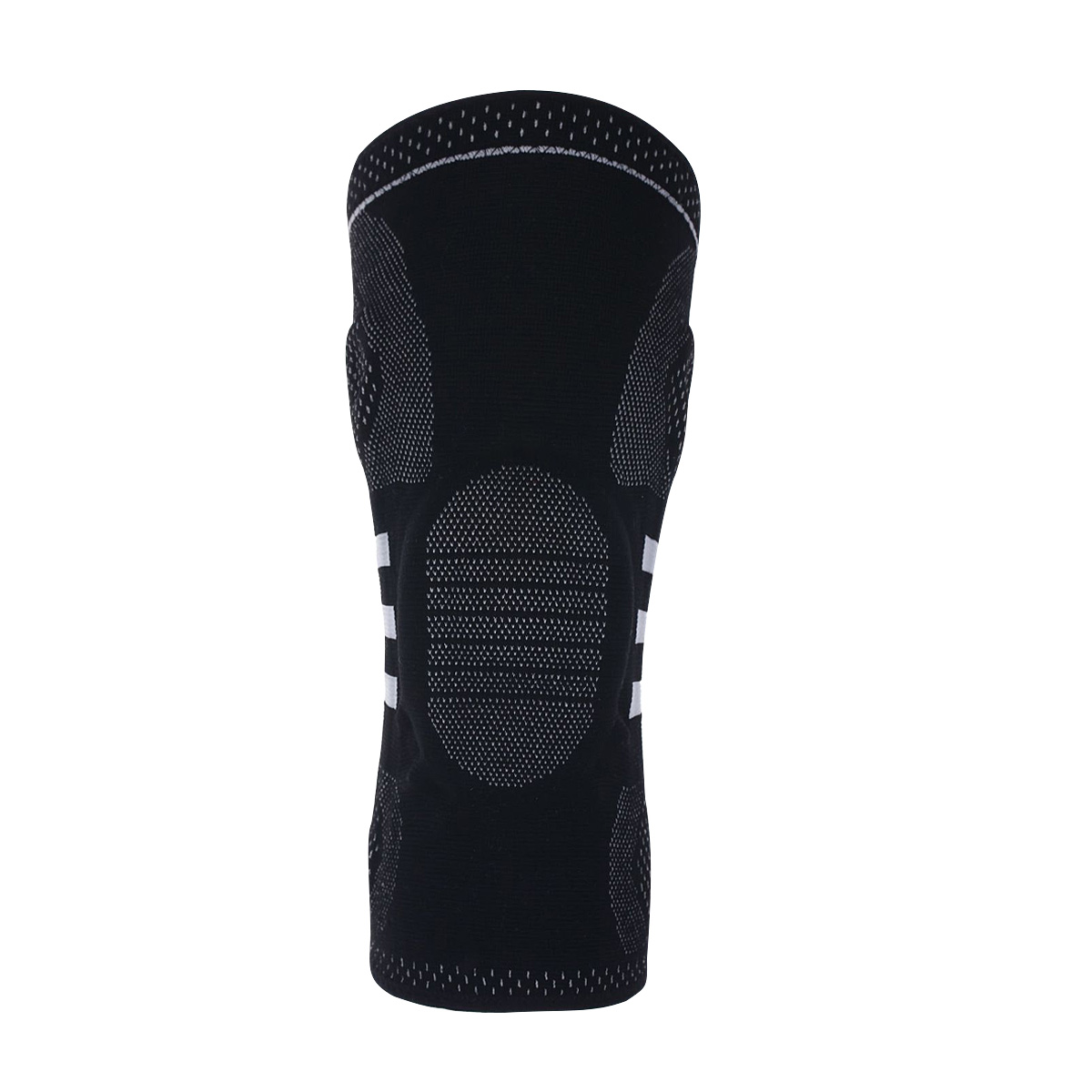 Knitted Nylon Knee Compression Sleeve With Silicone