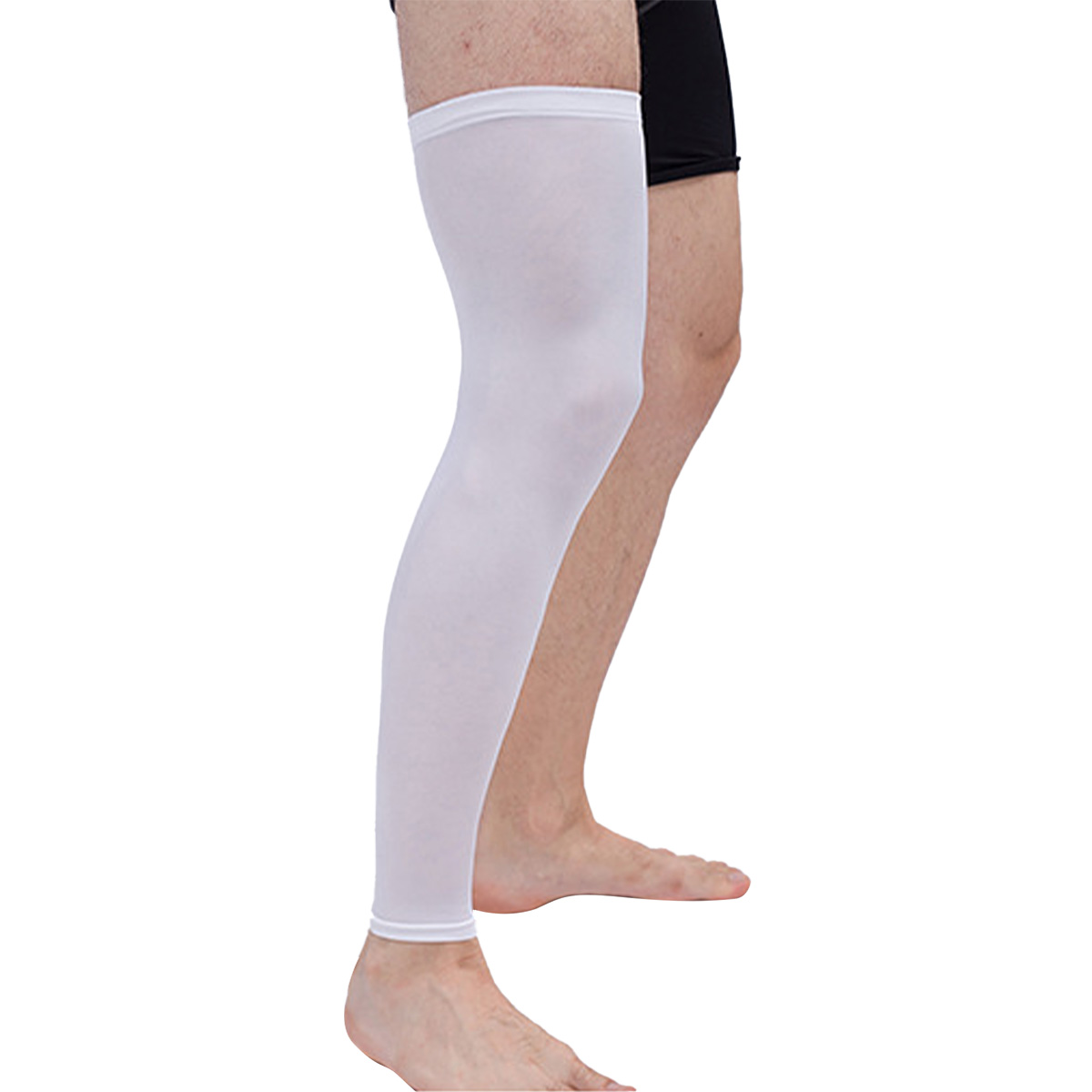Polyester Long Sports Leg Sleeve Knee Guard