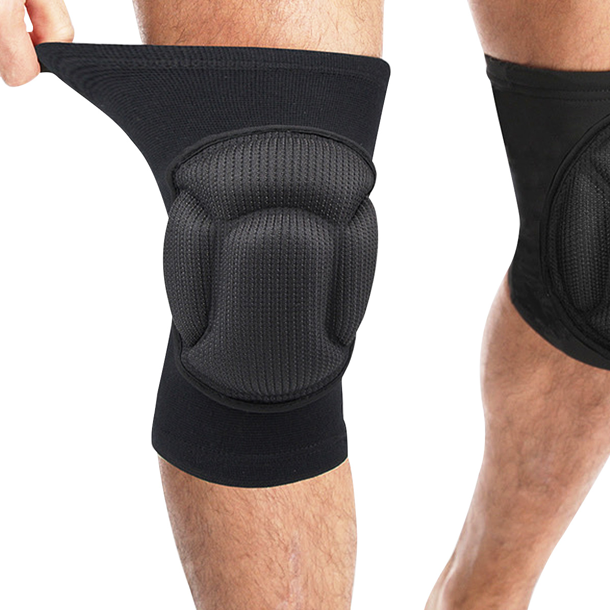 Anti-collision Compression Nylon Knee Pads With Sponge