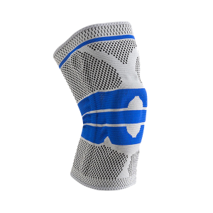 OEM Supply Best Knee Compression Sleeve - Knitted Nylon Compression Knee Support Sleeve With Silicone – Senyu